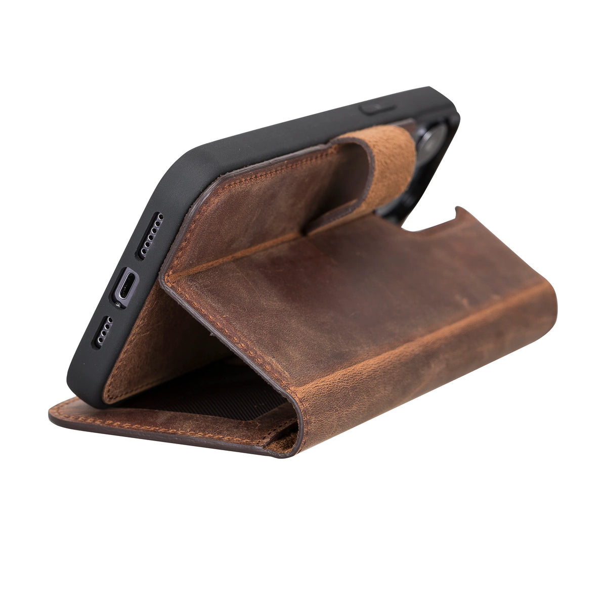 Apple iPhone 13 Series Detachable Leather Case RFID/ MWW iPhone 13 6.1" / RST2EF