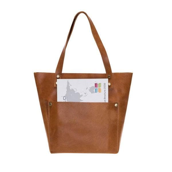 Moon Tote Ledertasche aus echtem Leder aus echtem Leder
