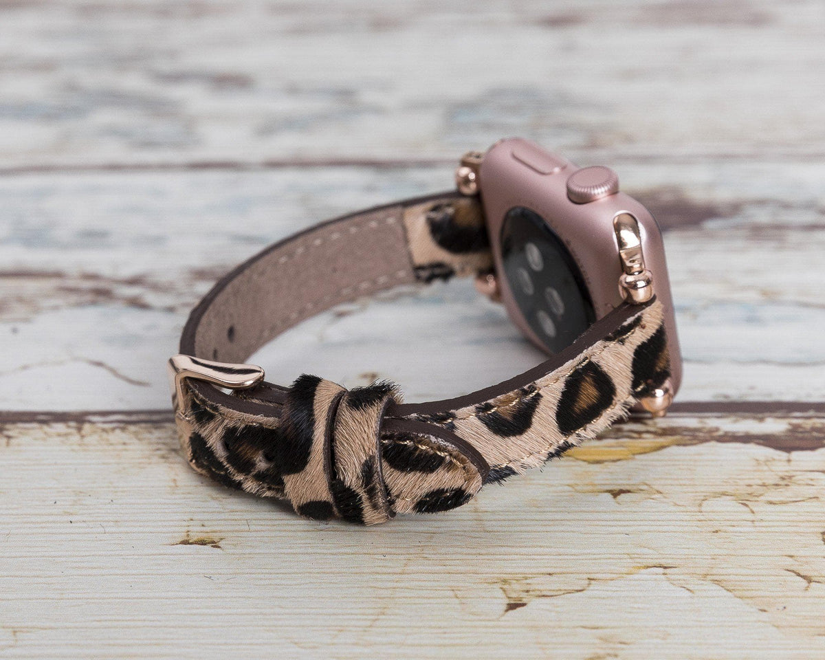 Seamy Lederarmband für Apple Watch aus echtem Leder