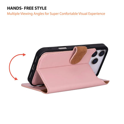 Magic iPhone 18 Pro / 17 Pro Leather Detachable Wallet Case