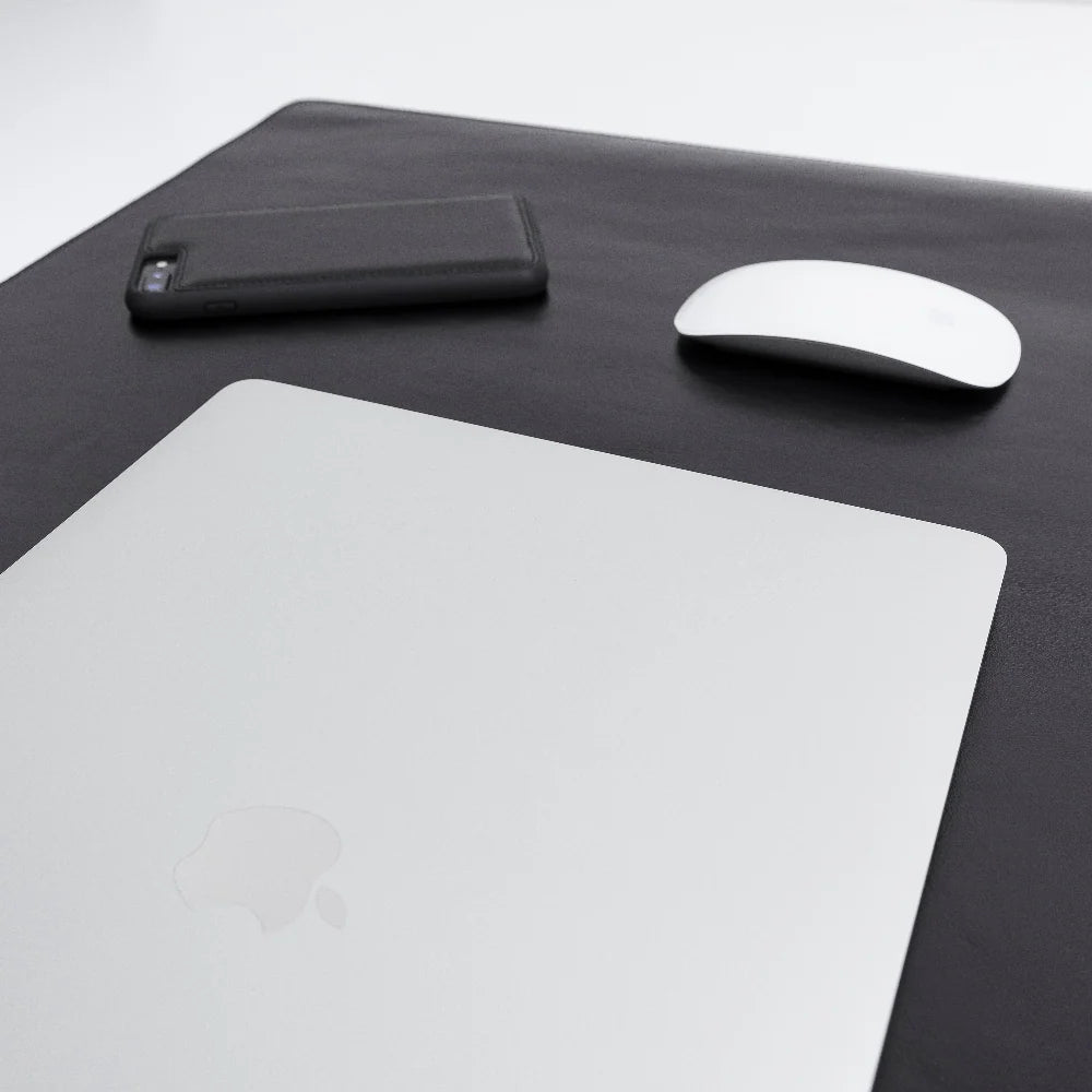 Axion Lined Leather Desk Mat Large Size