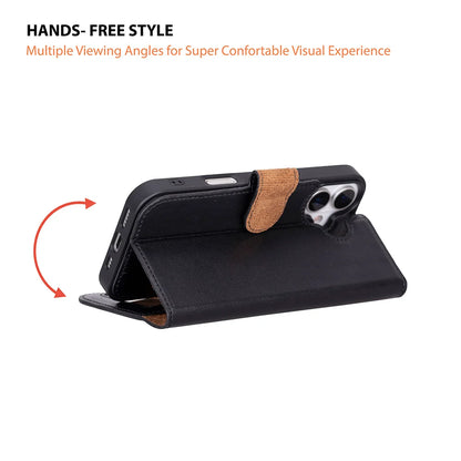 Magic iPhone  17 Leather Detachable Wallet Case