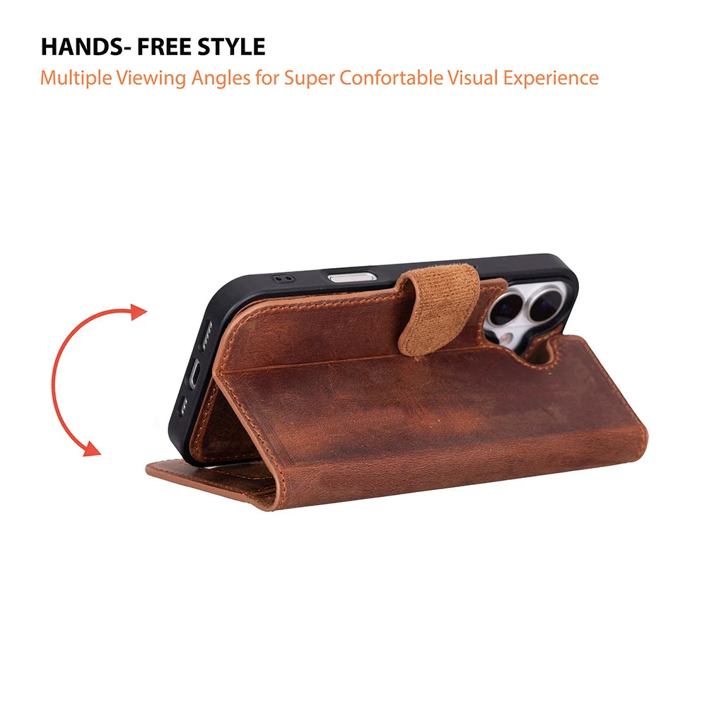 Magic iPhone  17 Leather Detachable Wallet Case