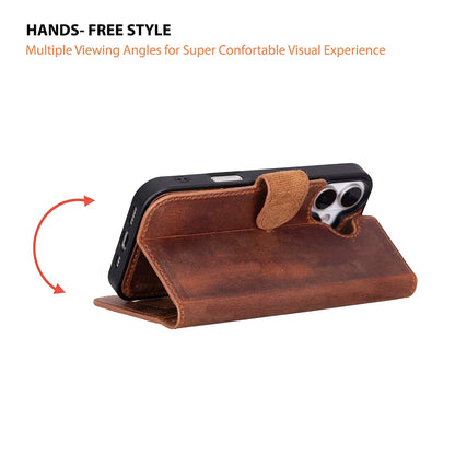 Magic iPhone  17 Leather Detachable Wallet Case
