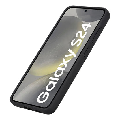 Flex Cover Leather Samsung Galaxy S24 Case with Card Holder