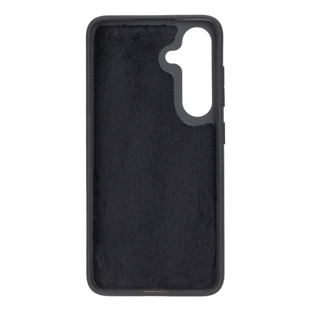 Magic Abnehmbar Leder Wallet Case für Samsung Galaxy S25 aus echtem Leder