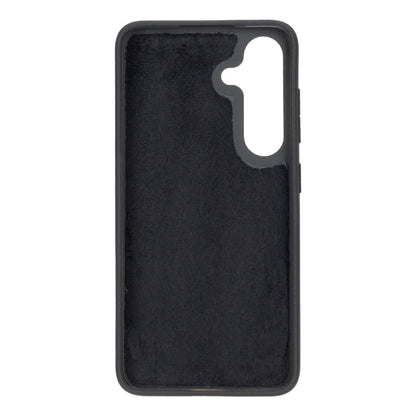 Magic Abnehmbar Leder Wallet Case für Samsung Galaxy S25 aus echtem Leder
