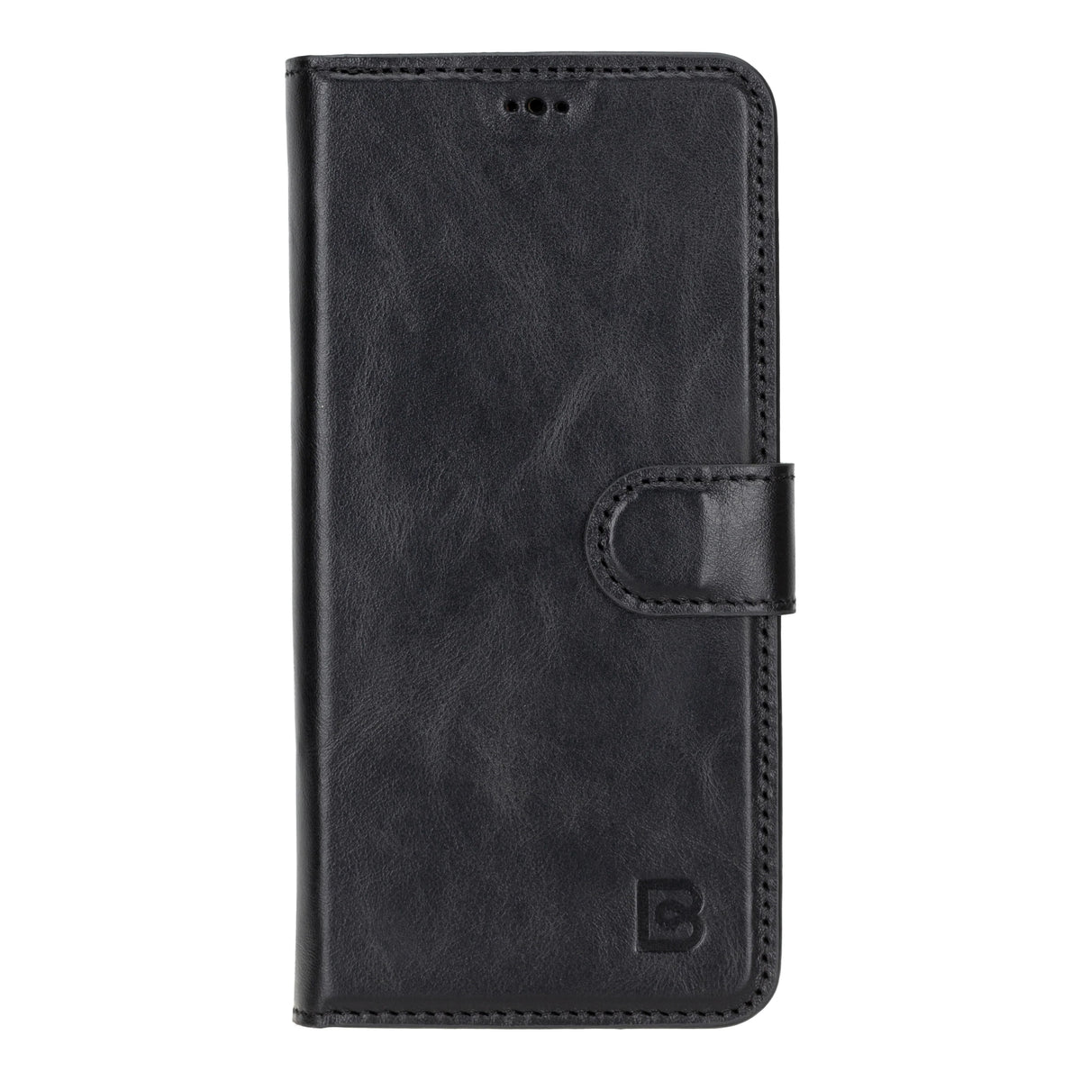 Magic Abnehmbar Leder Wallet Case für Samsung Galaxy S24 aus echtem Leder