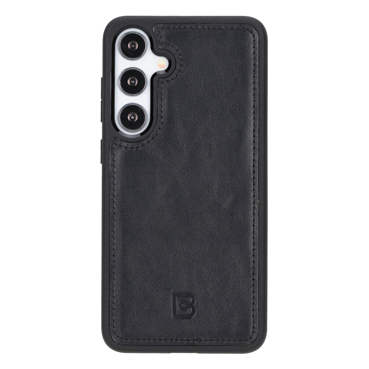 Magic Abnehmbar Leder Wallet Case für Samsung Galaxy S24 aus echtem Leder