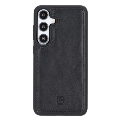 Magic Abnehmbar Leder Wallet Case für Samsung Galaxy S25 Plus aus echtem Leder