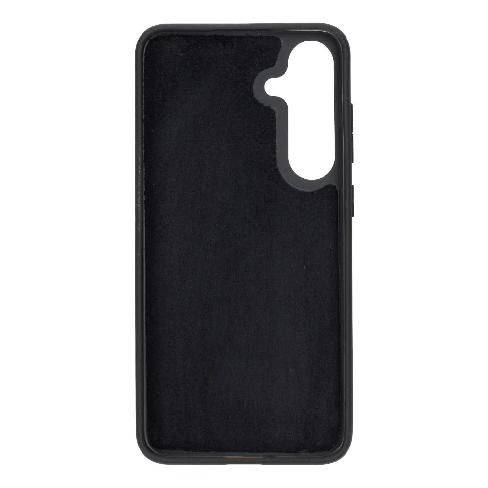 Magic Abnehmbar Leder Wallet Case für Samsung Galaxy S25 aus echtem Leder