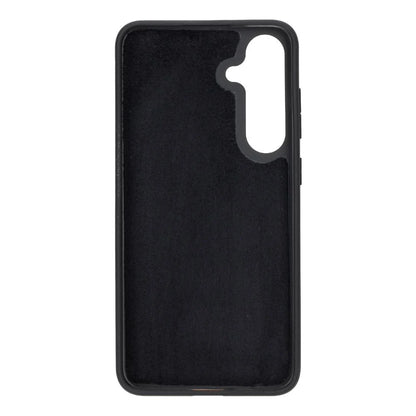 Magic Abnehmbar Leder Wallet Case für Samsung Galaxy S25 aus echtem Leder