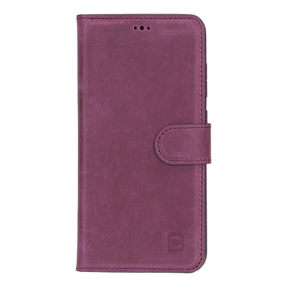 Magic Abnehmbar Leder Wallet Case für Samsung Galaxy S24 Plus aus echtem Leder
