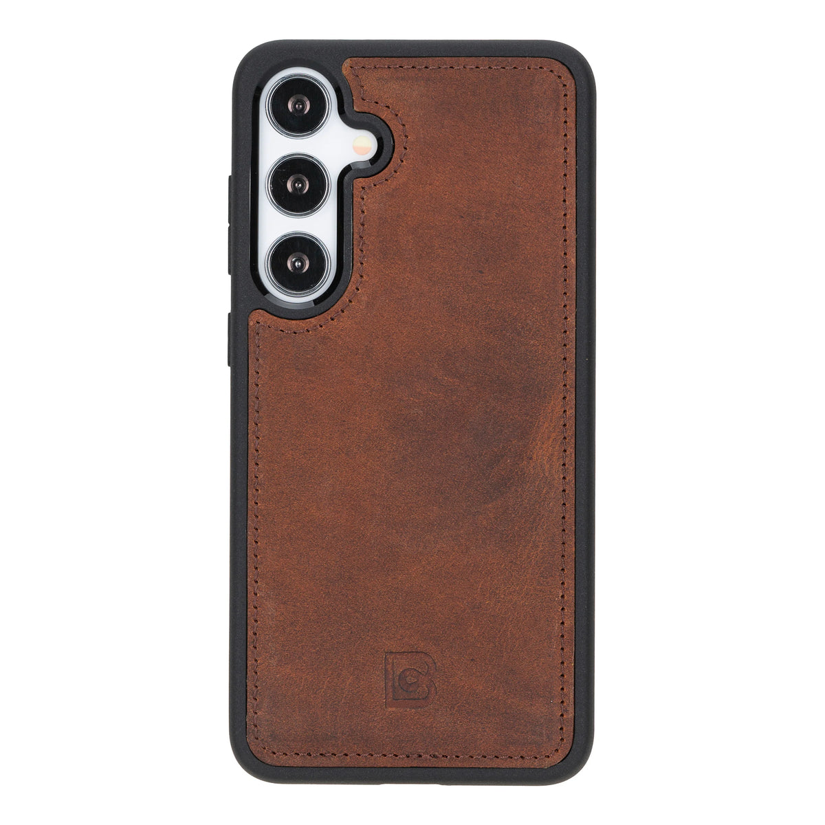 Magic Abnehmbar Leder Wallet Case für Samsung Galaxy S24 aus echtem Leder