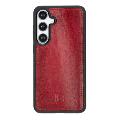 Magic Abnehmbar Leder Wallet Case für Samsung Galaxy S24 Plus aus echtem Leder