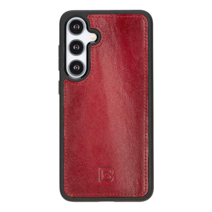 Magic Abnehmbar Leder Wallet Case für Samsung Galaxy S25 Plus aus echtem Leder