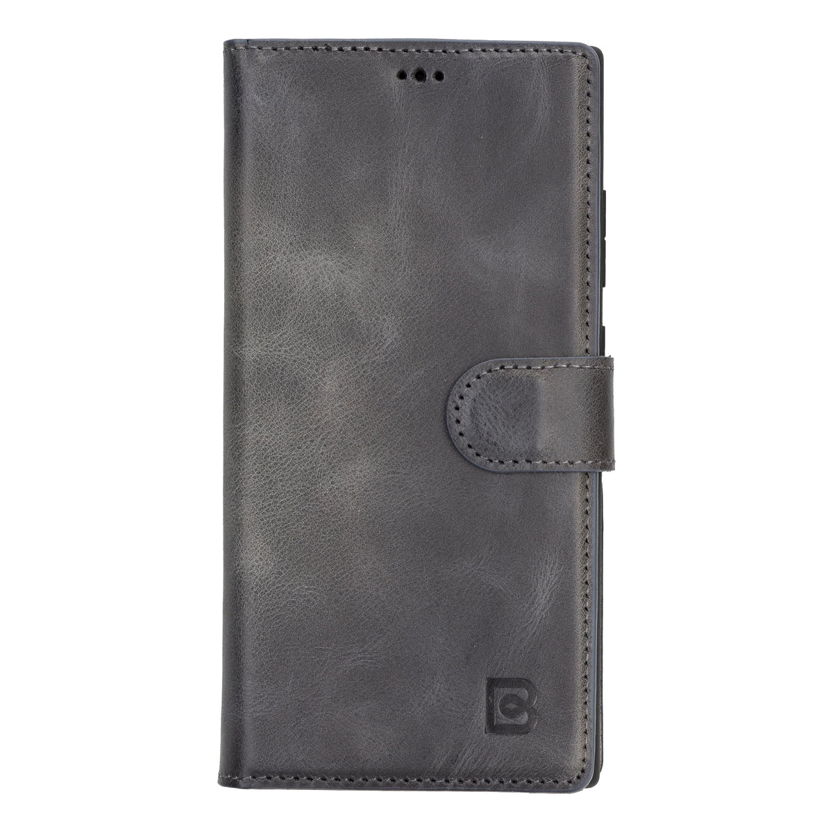 Magic Abnehmbar Leder Wallet Case für Samsung Galaxy S24 Ultra aus echtem Leder