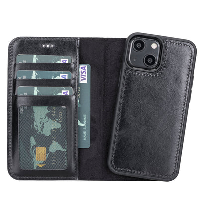 Apple iPhone 13 Series Detachable Leather Case RFID/ MWW iPhone 13 6.1" / RST2EF