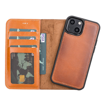 Apple iPhone 13 Series Detachable Leather Case RFID/ MWW iPhone 13 6.1" / RST2EF