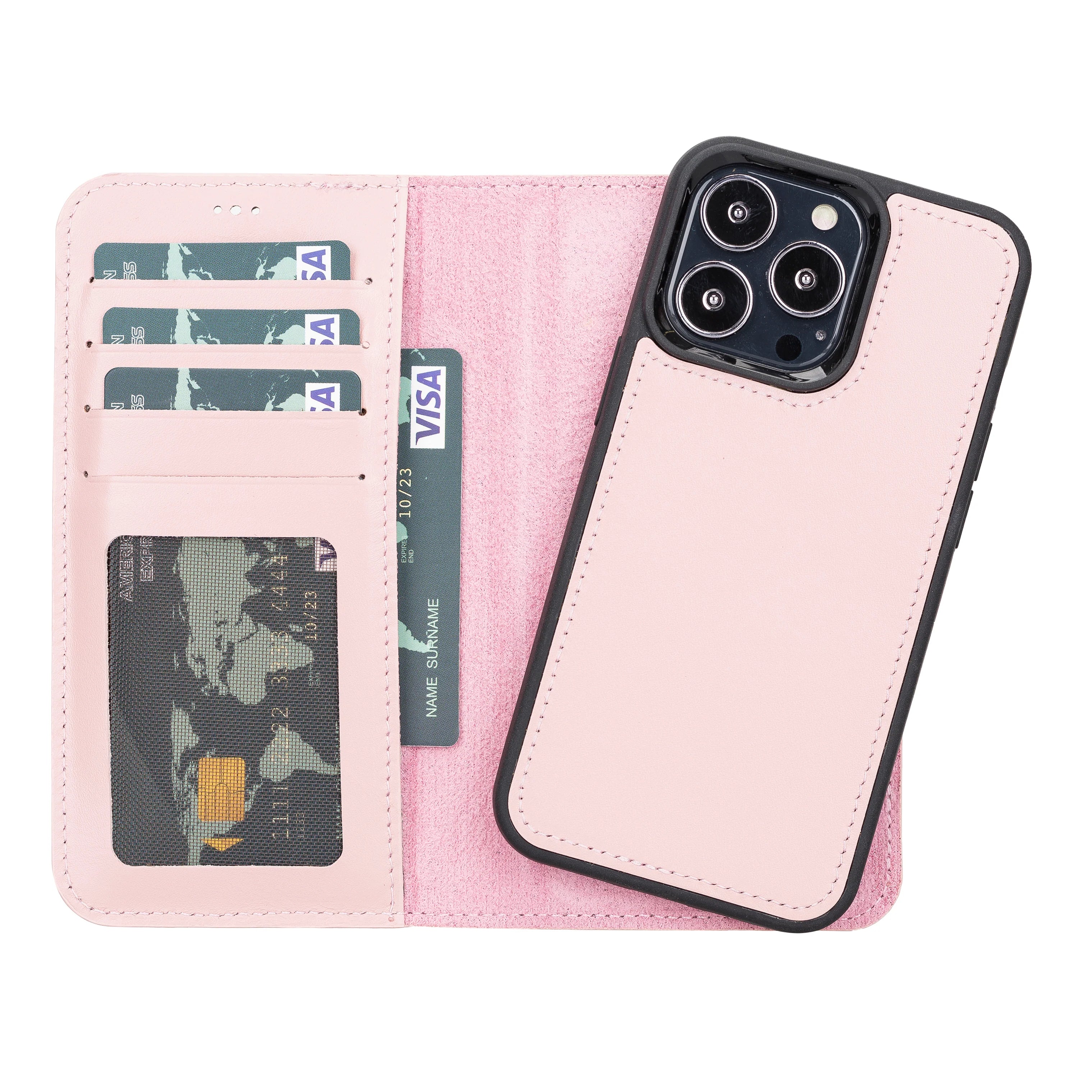 Apple iPhone 13 Series Detachable Leather Case RFID/ MWW iPhone 13 6.1" / RST2EF