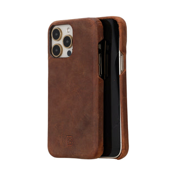 F360 iPhone 16 Pro Leather Case