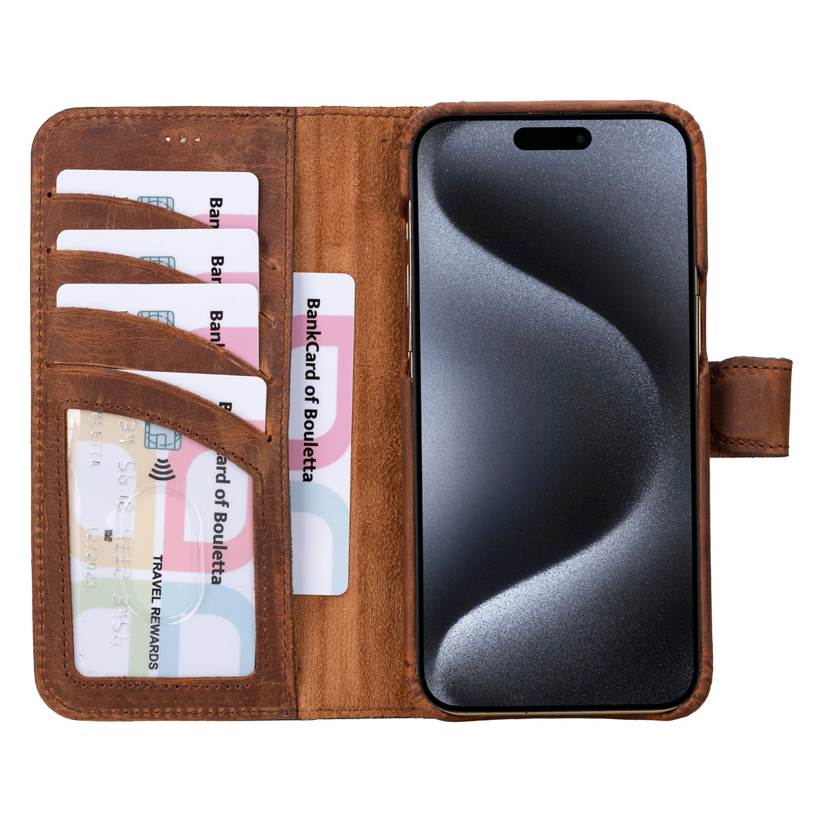 F360 Magic Leather iPhone 16 Pro Detachable Wallet Case