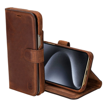 F360 Magic Leather iPhone 16 Pro Max Detachable Wallet Case