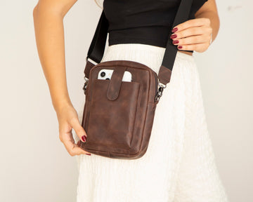 Pisa Leather Crossbody Bag