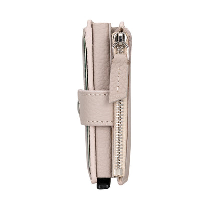 Leather Zip Mechanical Card Holder
