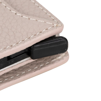 Leather Zip Mechanical Card Holder