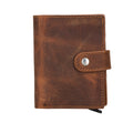 Palertag Leather Mechanical Card Holder Bouletta