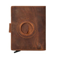 Palertag Leather Mechanical Card Holder Bouletta