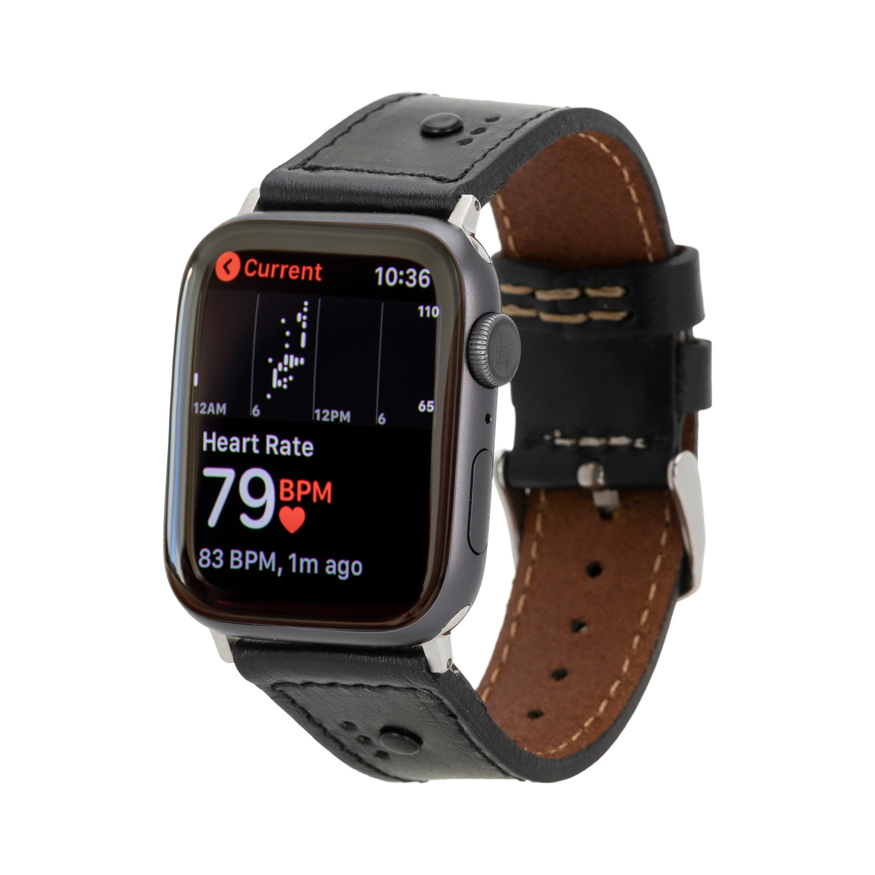 BA4 Lederarmband für Apple Watch aus echtem Leder