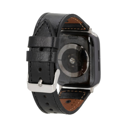 BA4 Lederarmband für Apple Watch aus echtem Leder