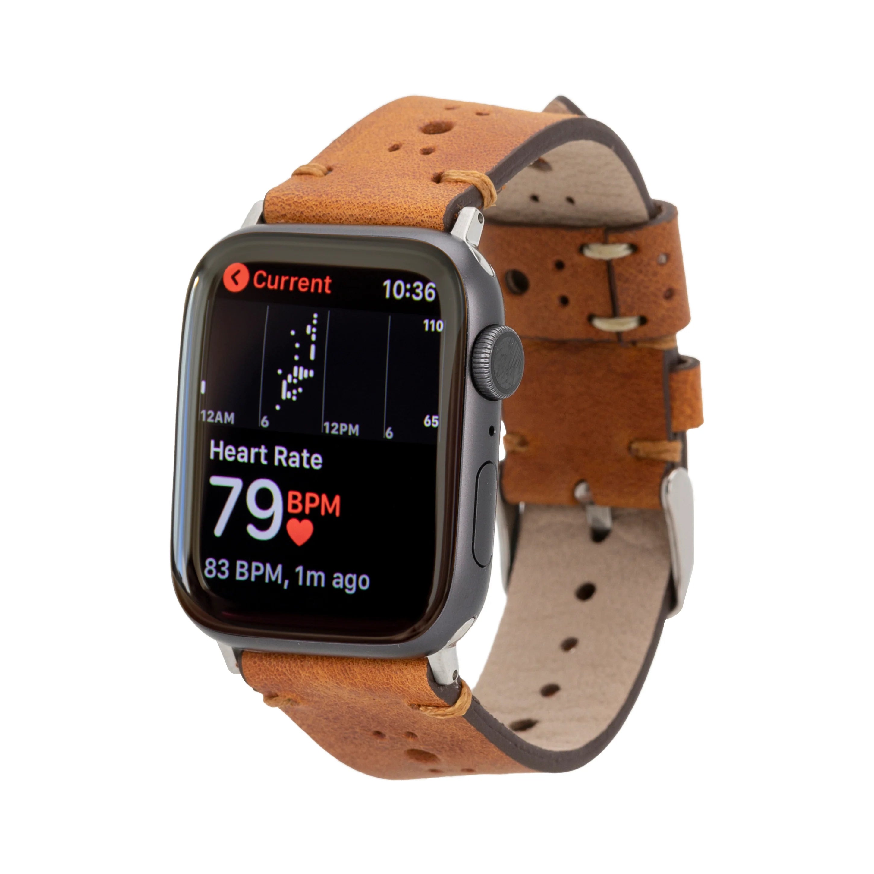 BA8 Lederarmband für Apple Watch aus echtem Leder