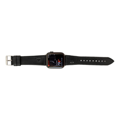 BA4 Lederarmband für Apple Watch aus echtem Leder