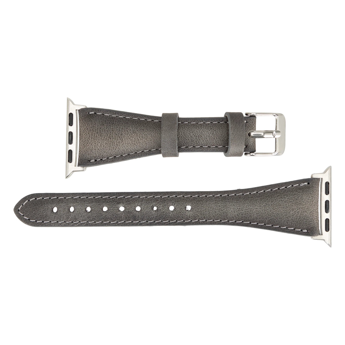 Schmal Lederarmband für Apple Watch aus echtem Leder