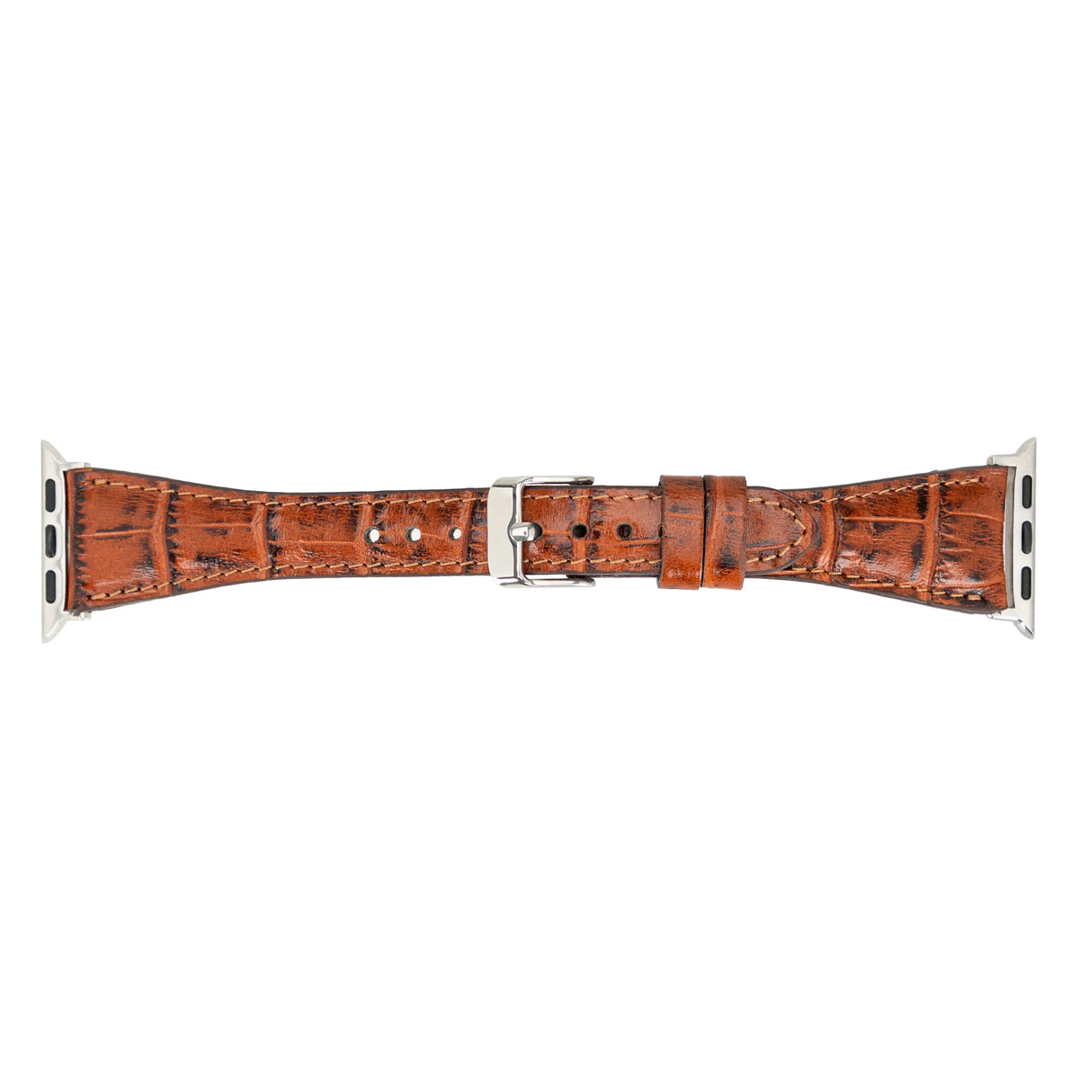 Schmal Lederarmband für Apple Watch aus echtem Leder