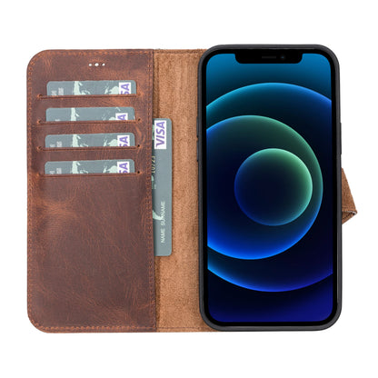 Apple iPhone 13 Series Detachable Leather Case RFID/ MWW iPhone 13 6.1" / RST2EF