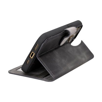 Magic iPhone 16 Pro Detachable Leather Wallet Case