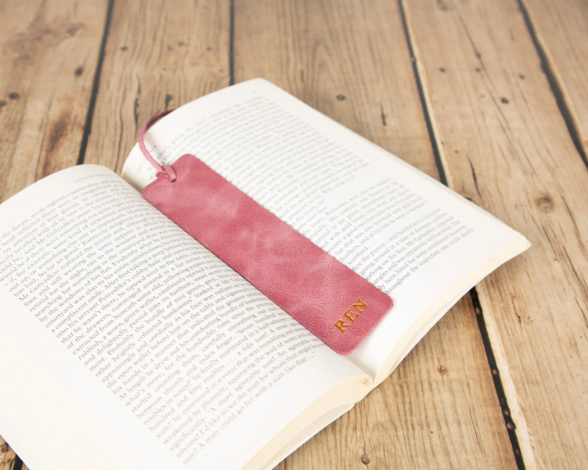 Markora Bookmark aus echtem Leder aus echtem Leder