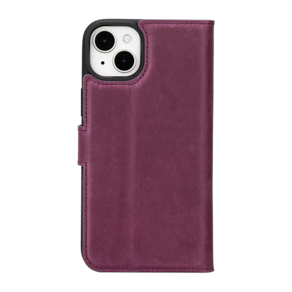 Magic iPhone 16 Leather Detachable Wallet Case