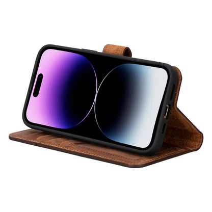 Magic iPhone 16 Plus Leather Detachable Wallet Case