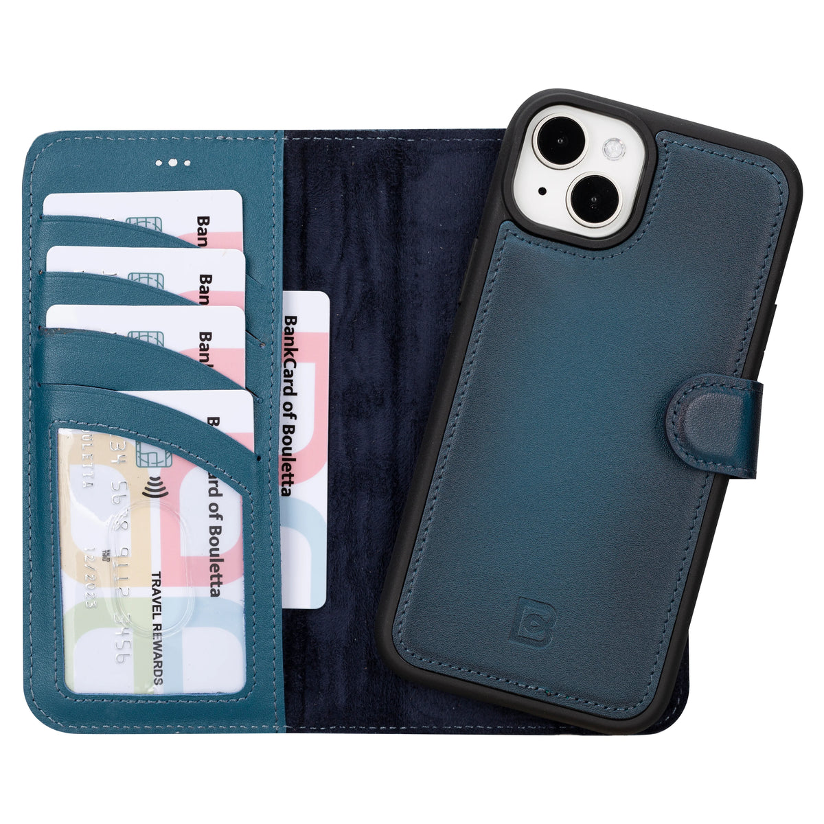 Magic iPhone 16 Plus Leather Detachable Wallet Case