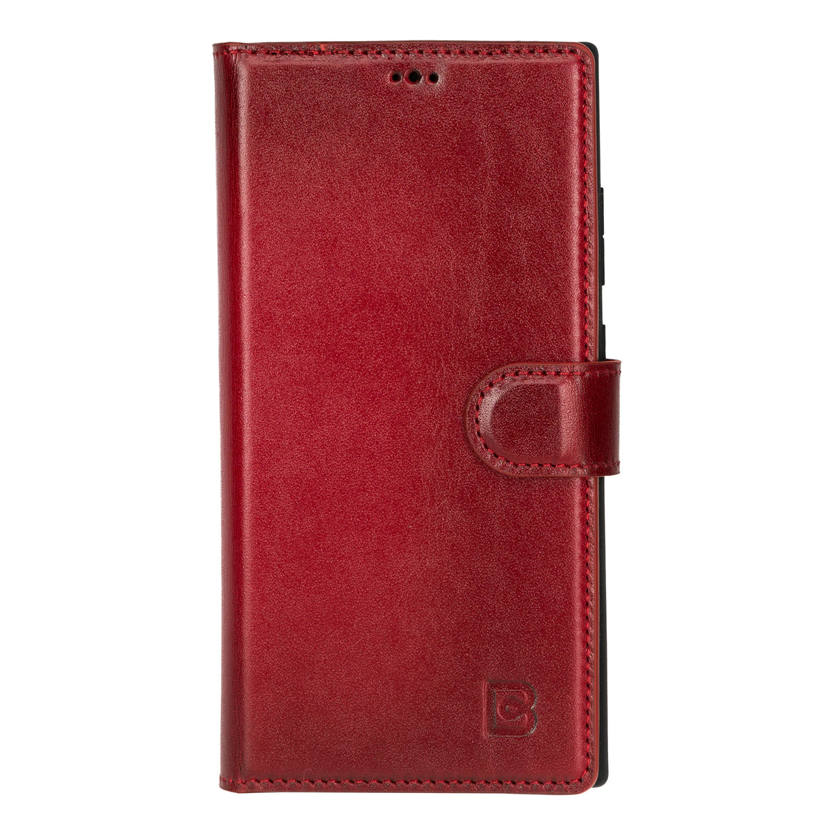 Magic Abnehmbar Leder Wallet Case für Samsung Galaxy S24 Ultra aus echtem Leder