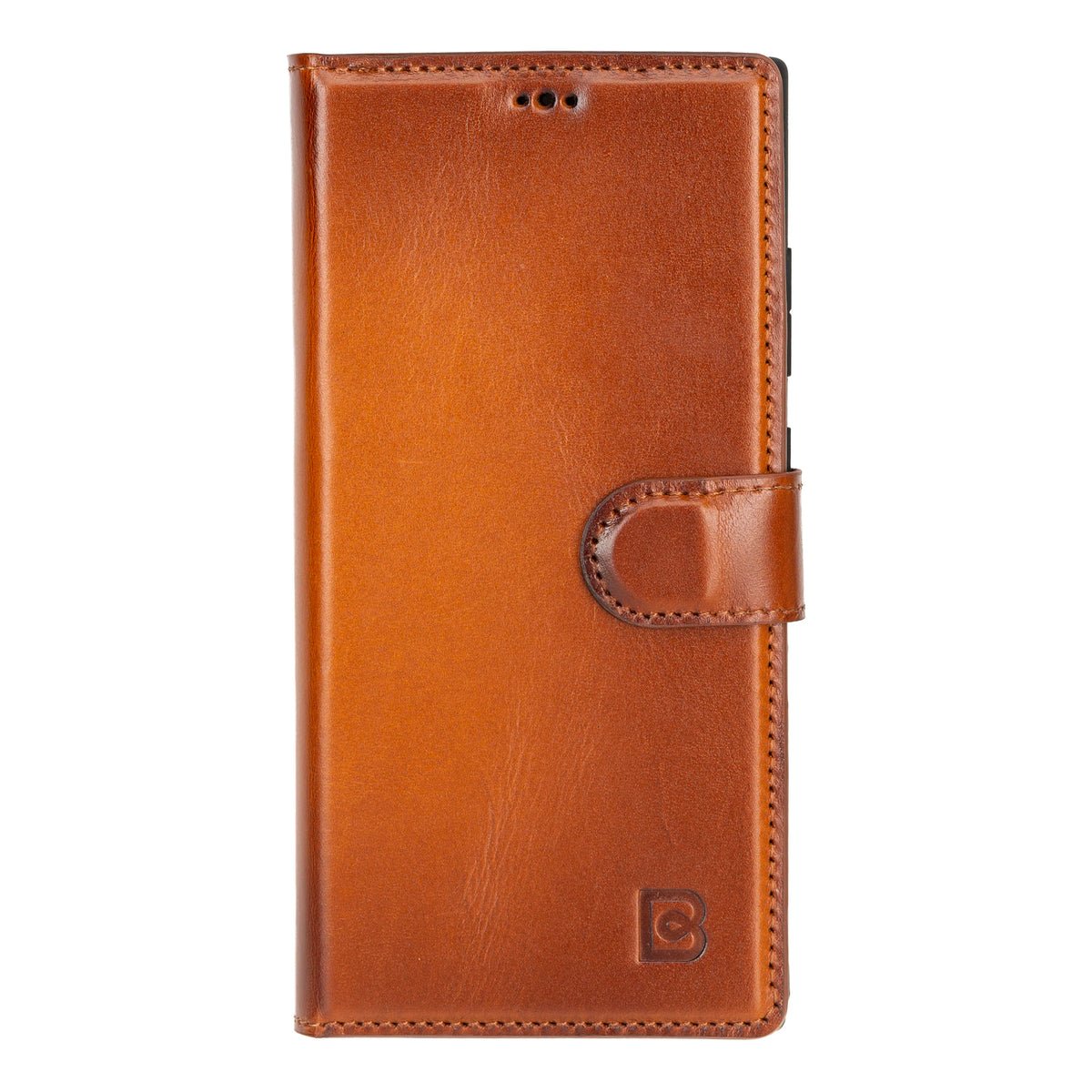 Magic Abnehmbar Leder Wallet Case für Samsung Galaxy S24 Ultra aus echtem Leder