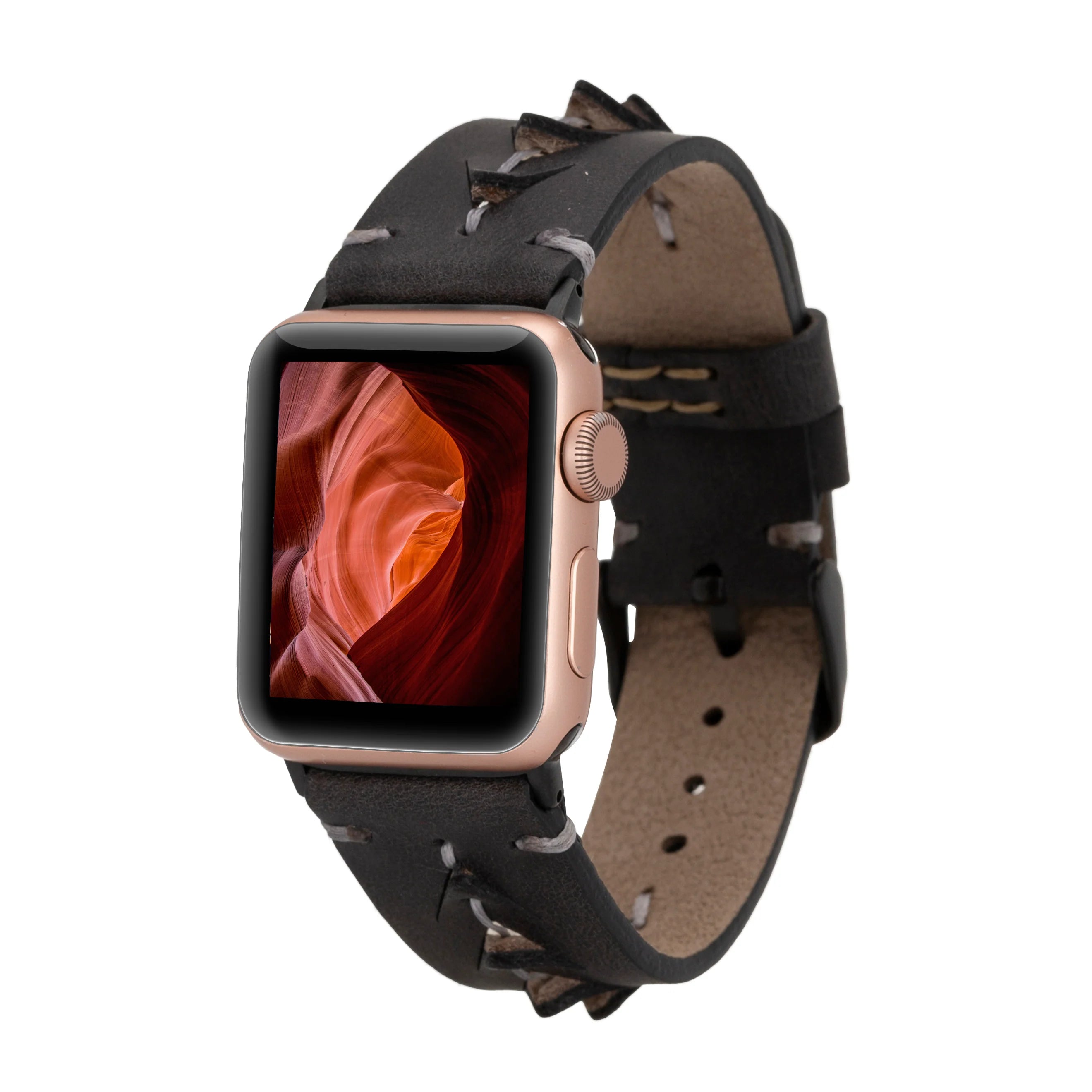 Boras Lederarmband für Apple Watch aus echtem Leder