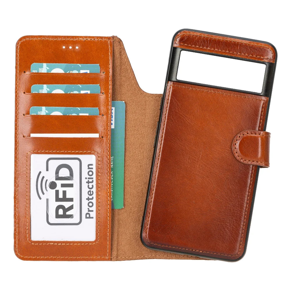Magic Google Pixel 8 Pro Detachable Leather Wallet Case