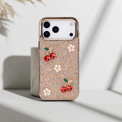 Freya Crystal Cherry Case for iPhone 18 Pro / 17 Pro