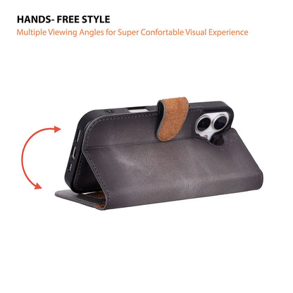 Magic iPhone  17 Leather Detachable Wallet Case